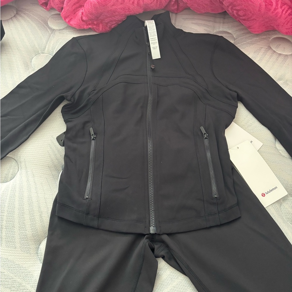 Lululemon Athletica Black Activewear Set